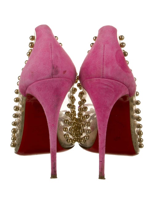 Christian Louboutin PVC Bow Accents Pumps