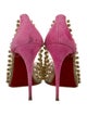 Christian Louboutin PVC Bow Accents Pumps