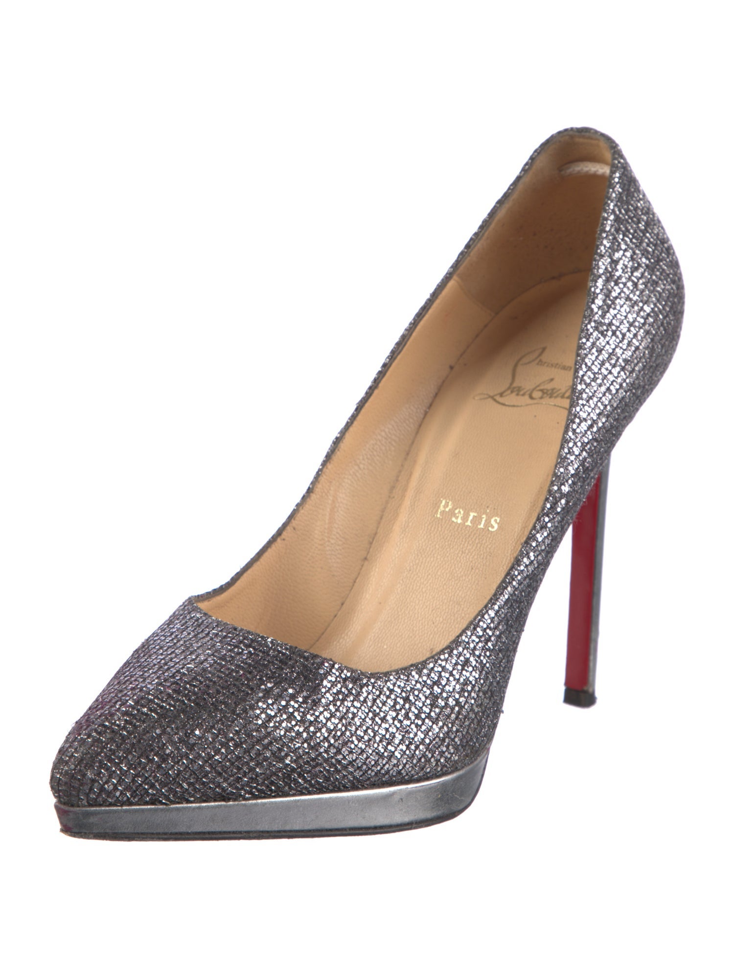 Christian Louboutin Glitter Pumps
