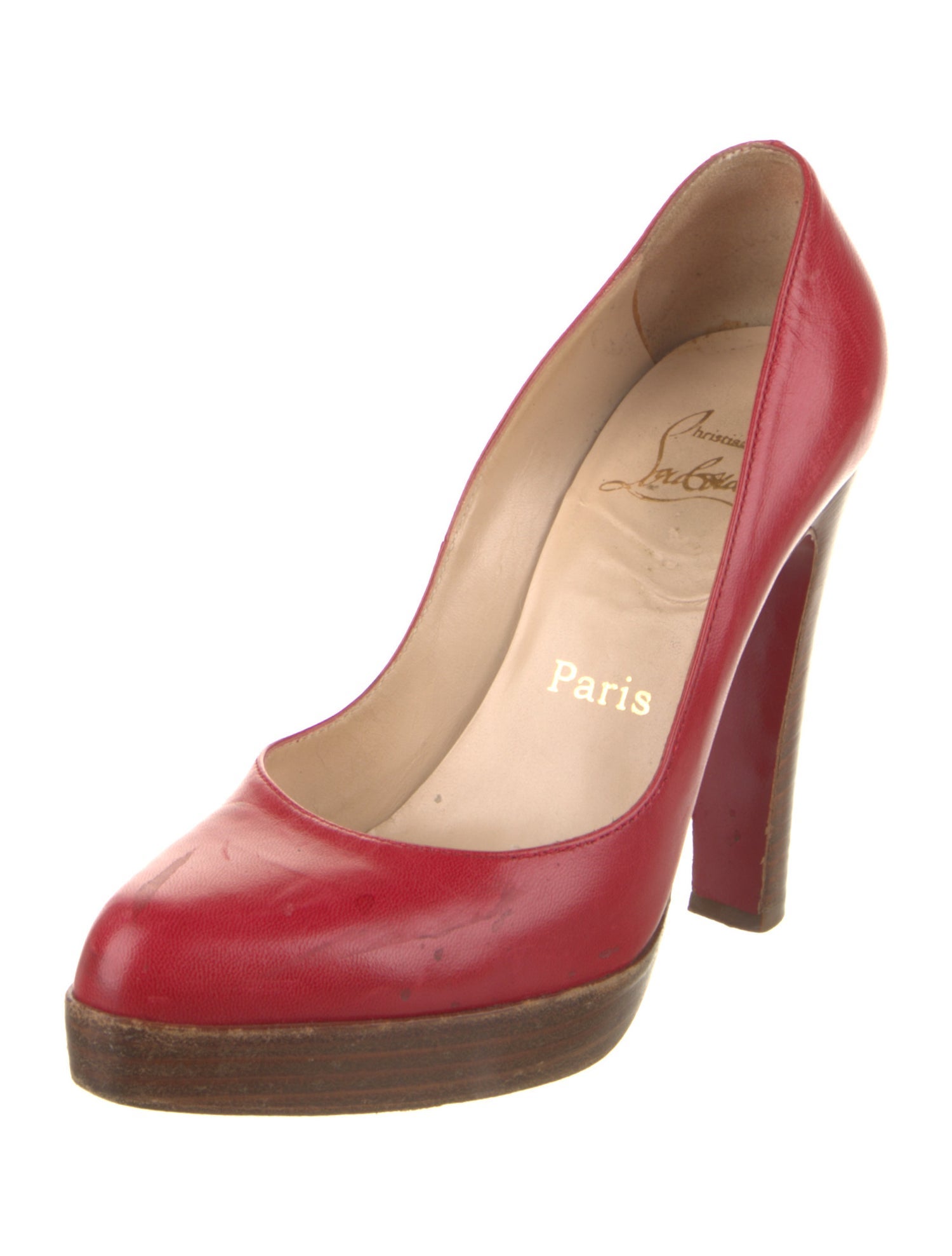 Christian Louboutin Leather Pumps