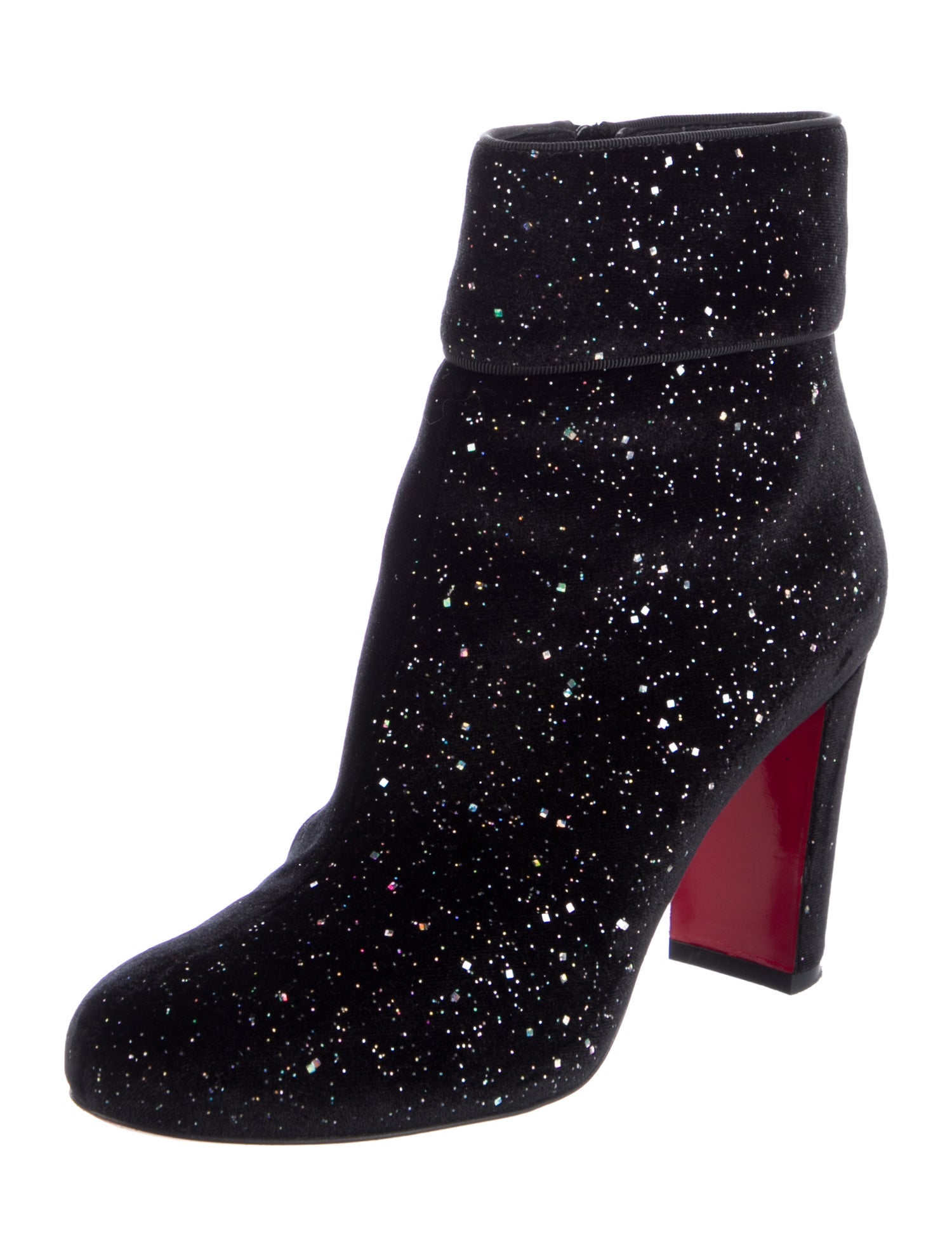 Christian Louboutin Velvet Boots