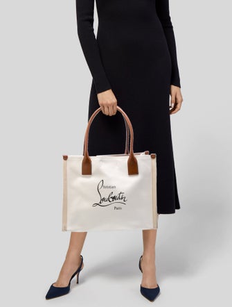 Christian Louboutin Canvas Nastroloubi Large
