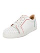 Christian Louboutin Spike Accents Leather Sneakers
