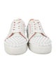 Christian Louboutin Spike Accents Leather Sneakers