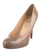 Christian Louboutin New Simple 120 Patent Leather Pumps