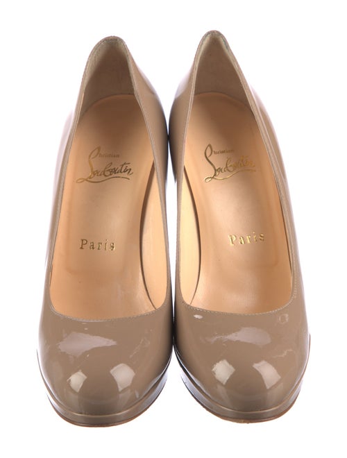 Christian Louboutin New Simple 120 Patent Leather Pumps