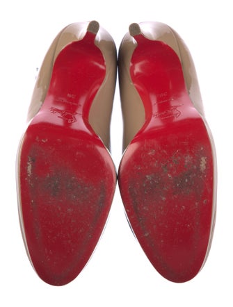Christian Louboutin New Simple 120 Patent Leather Pumps