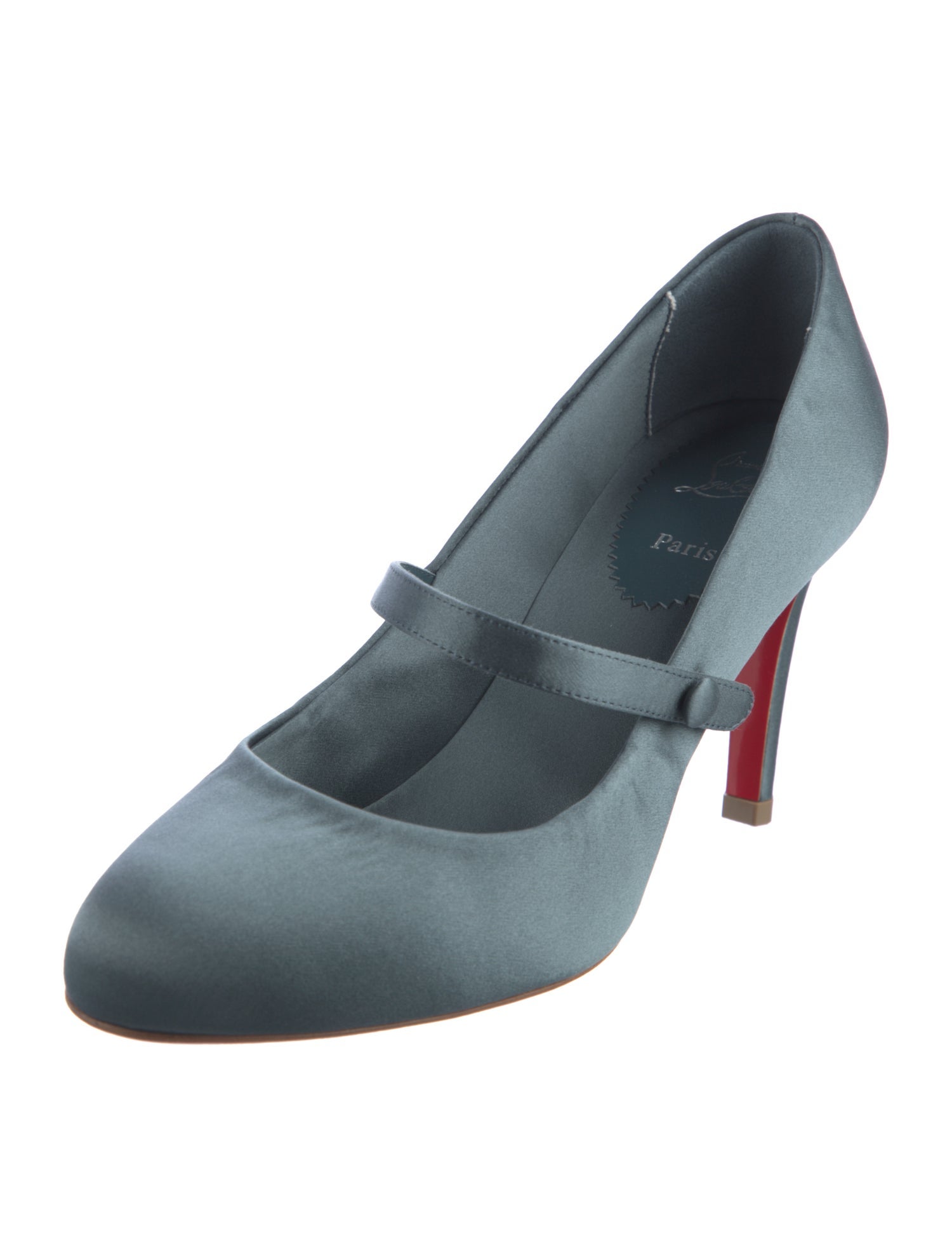 Christian Louboutin Satin Pumps
