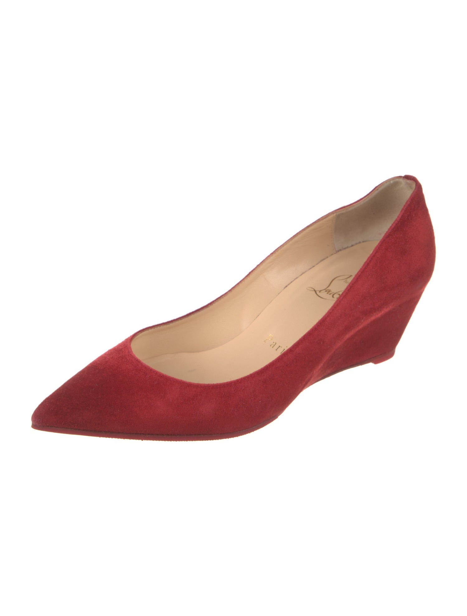 Christian Louboutin Suede Pumps