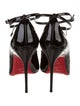 Christian Louboutin Patent Leather T-Strap Pumps