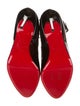Christian Louboutin Patent Leather T-Strap Pumps