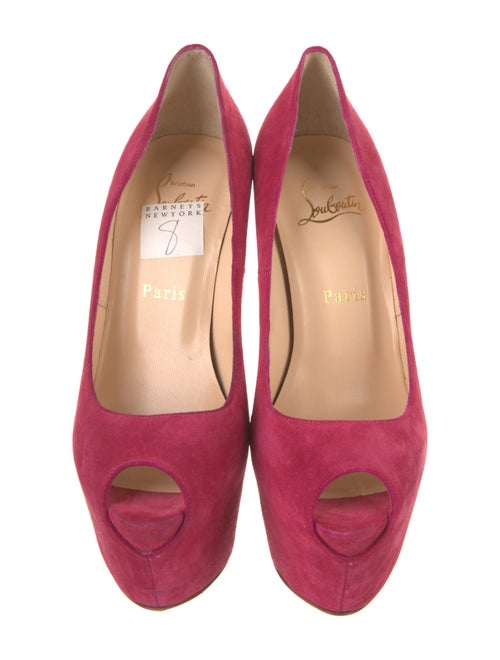 Christian Louboutin Suede Pumps