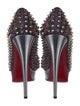 Christian Louboutin Glitter Studded Accents Pumps