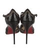 Christian Louboutin Mrs. Early Patent Leather T-Strap Pumps