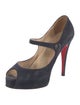 Christian Louboutin Suede Pumps