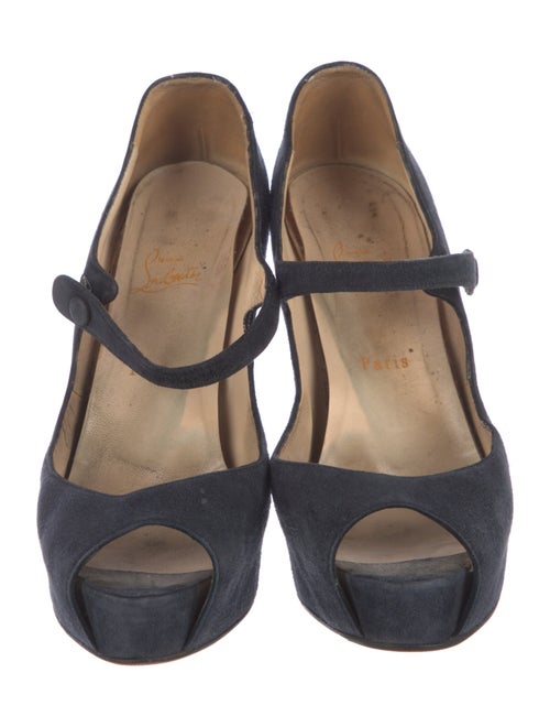 Christian Louboutin Suede Pumps