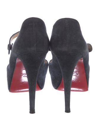 Christian Louboutin Suede Pumps