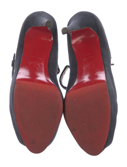 Christian Louboutin Suede Pumps
