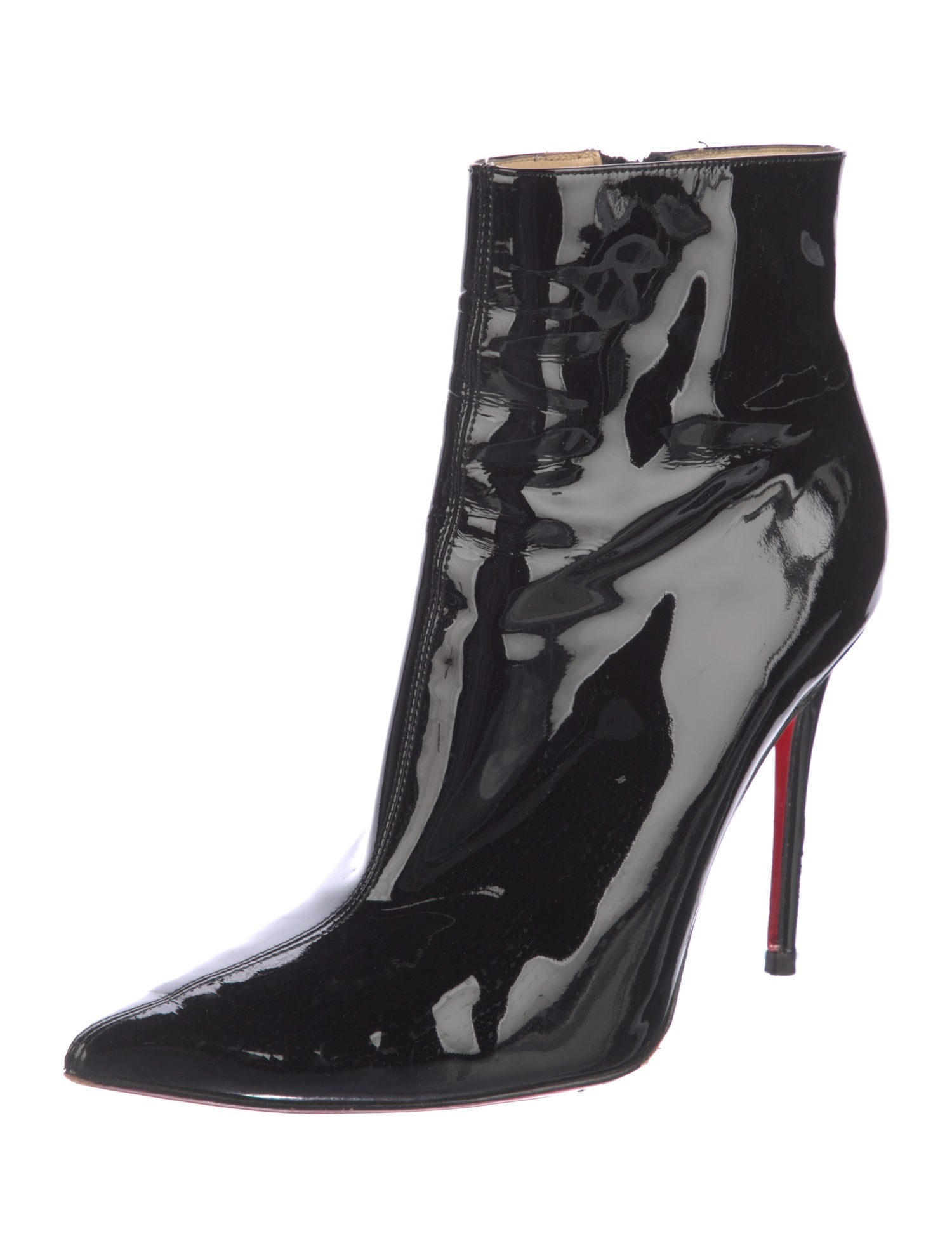 Christian Louboutin Patent Leather Boots