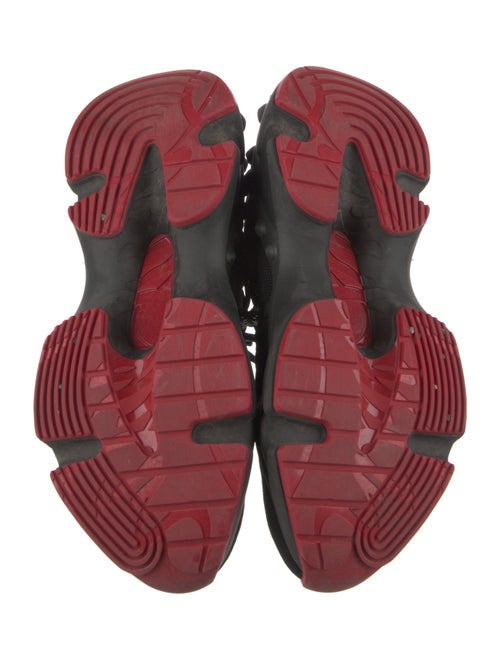 Christian Louboutin Spike Accents Suede Sneakers