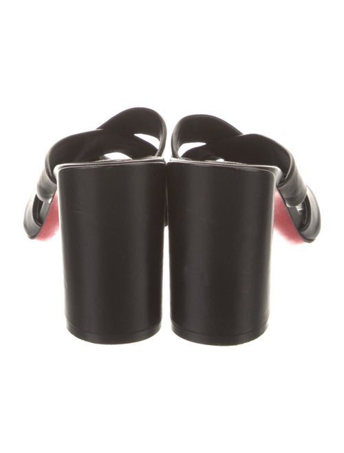 Christian Louboutin Leather Slides