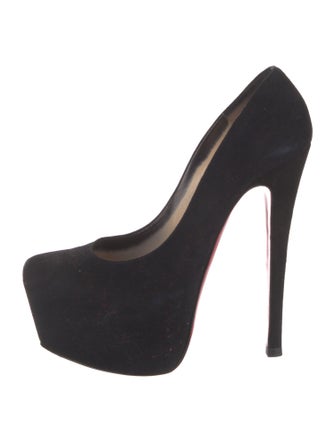 Christian Louboutin Suede Pumps