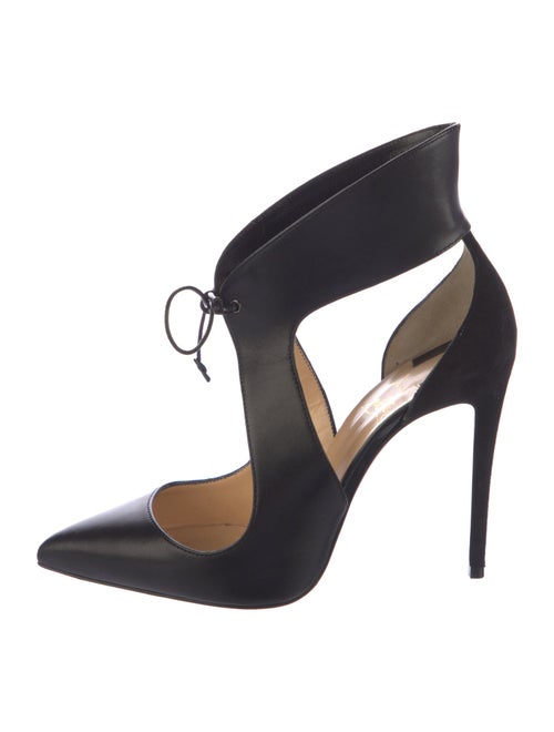 Christian Louboutin Leather D'Orsay Pumps