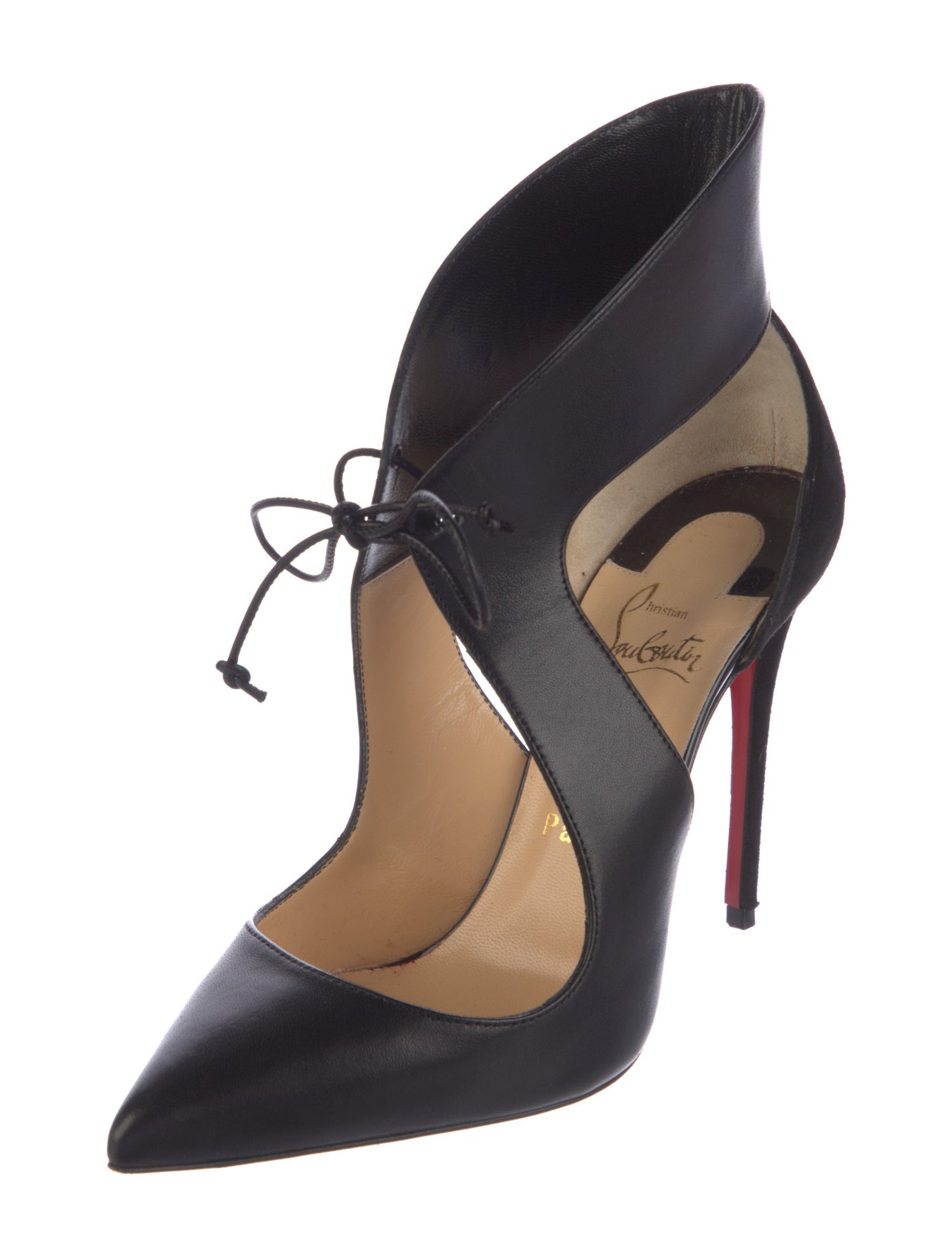 Christian Louboutin Leather D'Orsay Pumps