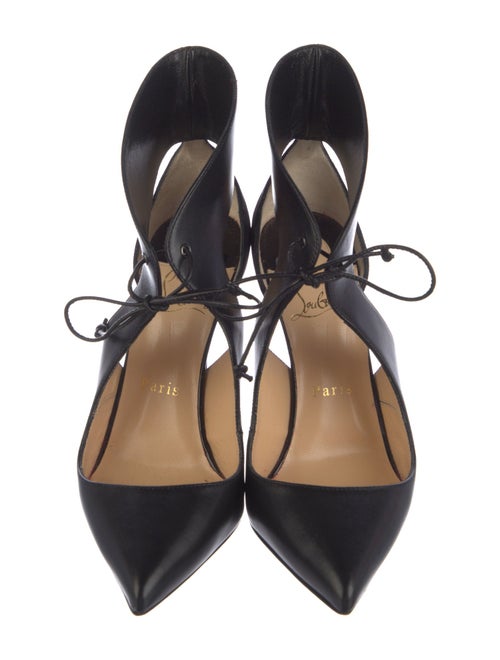 Christian Louboutin Leather D'Orsay Pumps