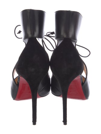 Christian Louboutin Leather D'Orsay Pumps