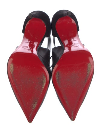Christian Louboutin Leather D'Orsay Pumps