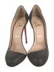 Christian Louboutin Helmour 100 Glitter D'Orsay Pumps