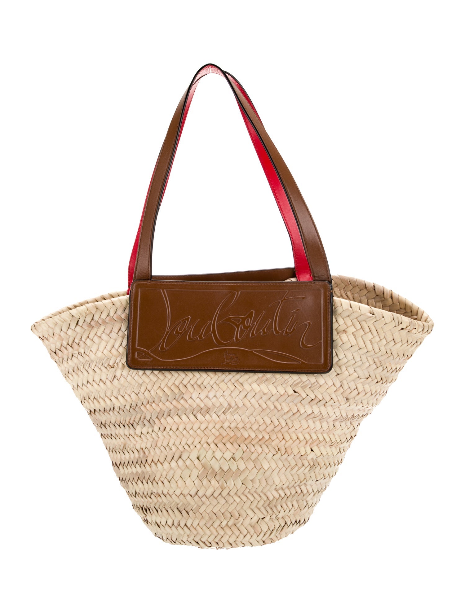 Christian Louboutin Straw Loubishore