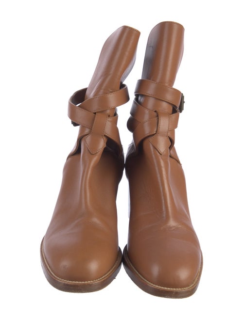 Christian Louboutin Leather Moto Boots