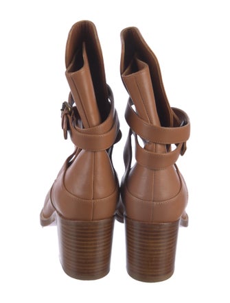 Christian Louboutin Leather Moto Boots