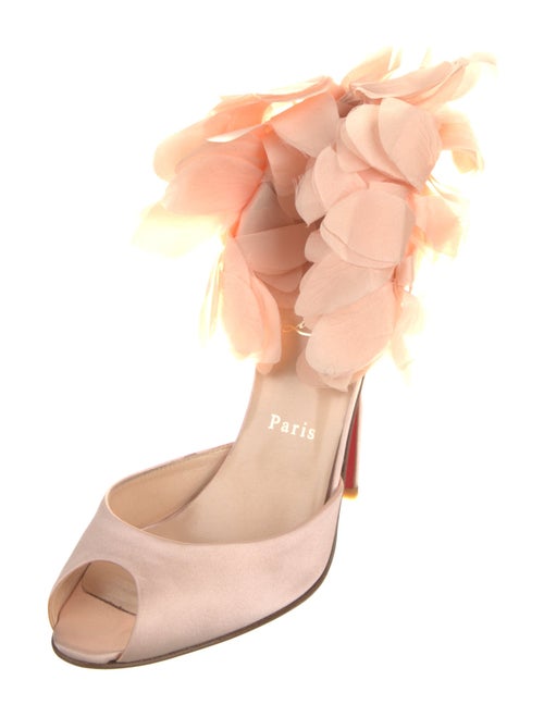 Christian Louboutin Carnaval Satin Gladiator Sandals