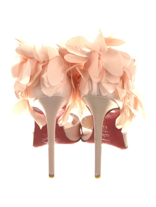 Christian Louboutin Carnaval Satin Gladiator Sandals