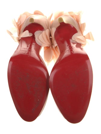 Christian Louboutin Carnaval Satin Gladiator Sandals