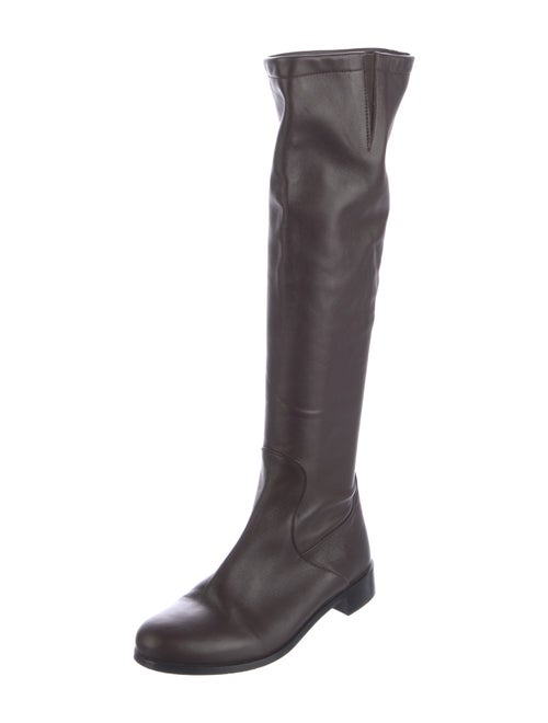 Christian Louboutin Leather Riding Boots