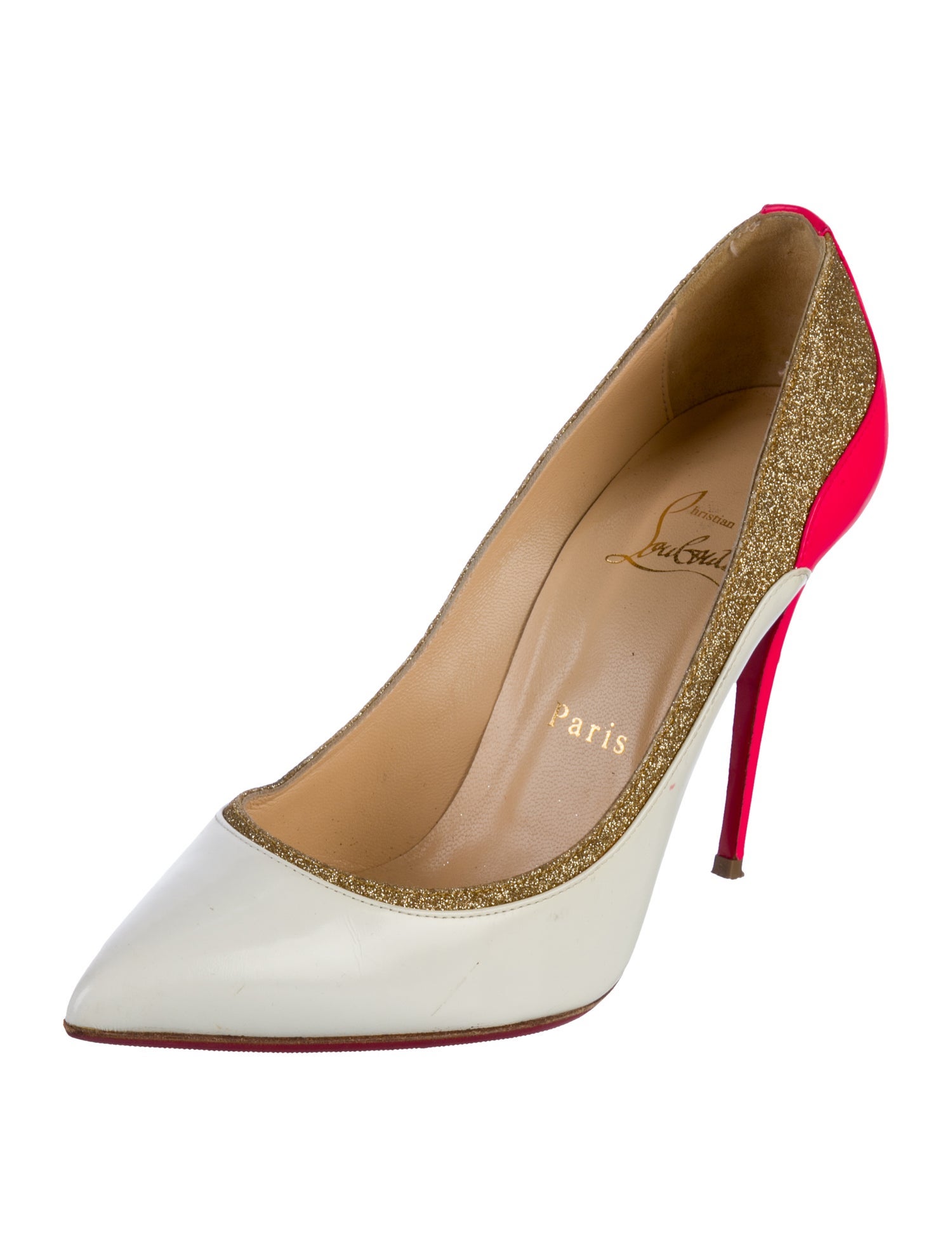 Christian Louboutin Tucsick 100 Leather Pumps