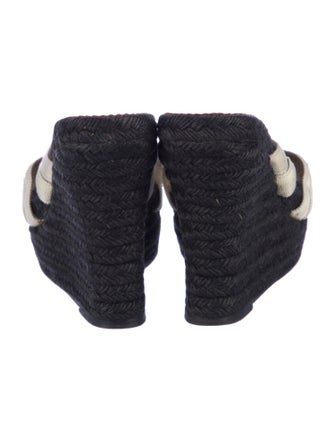 Christian Louboutin Raffia Espadrilles