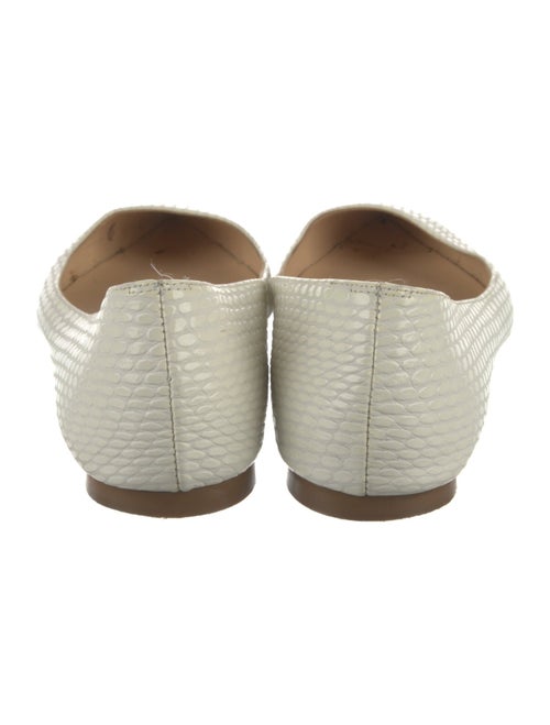 Christian Louboutin Spike Accents Leather Flats