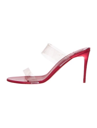 Christian Louboutin PVC Slides