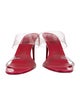 Christian Louboutin PVC Slides
