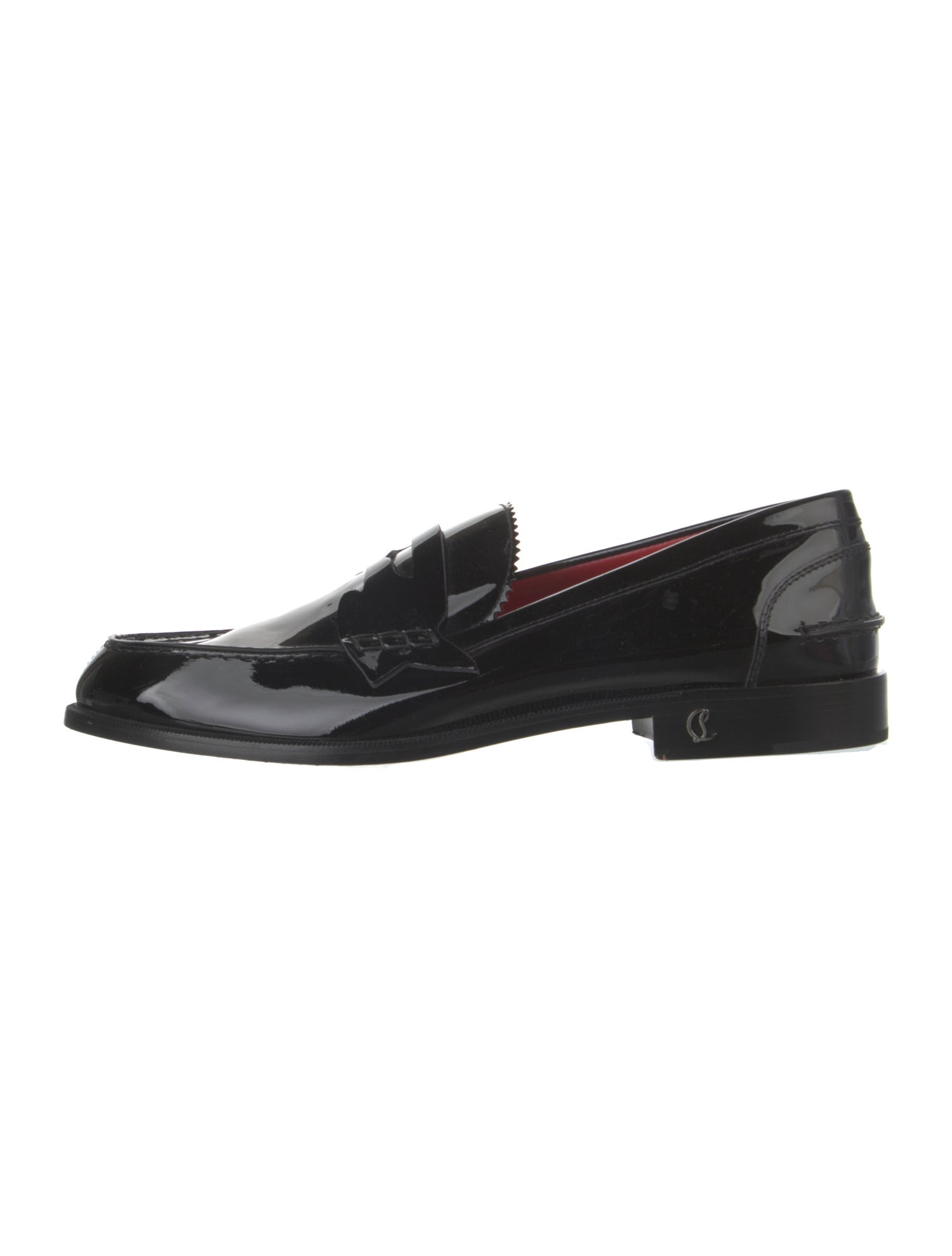 Christian Louboutin Patent Leather Loafers