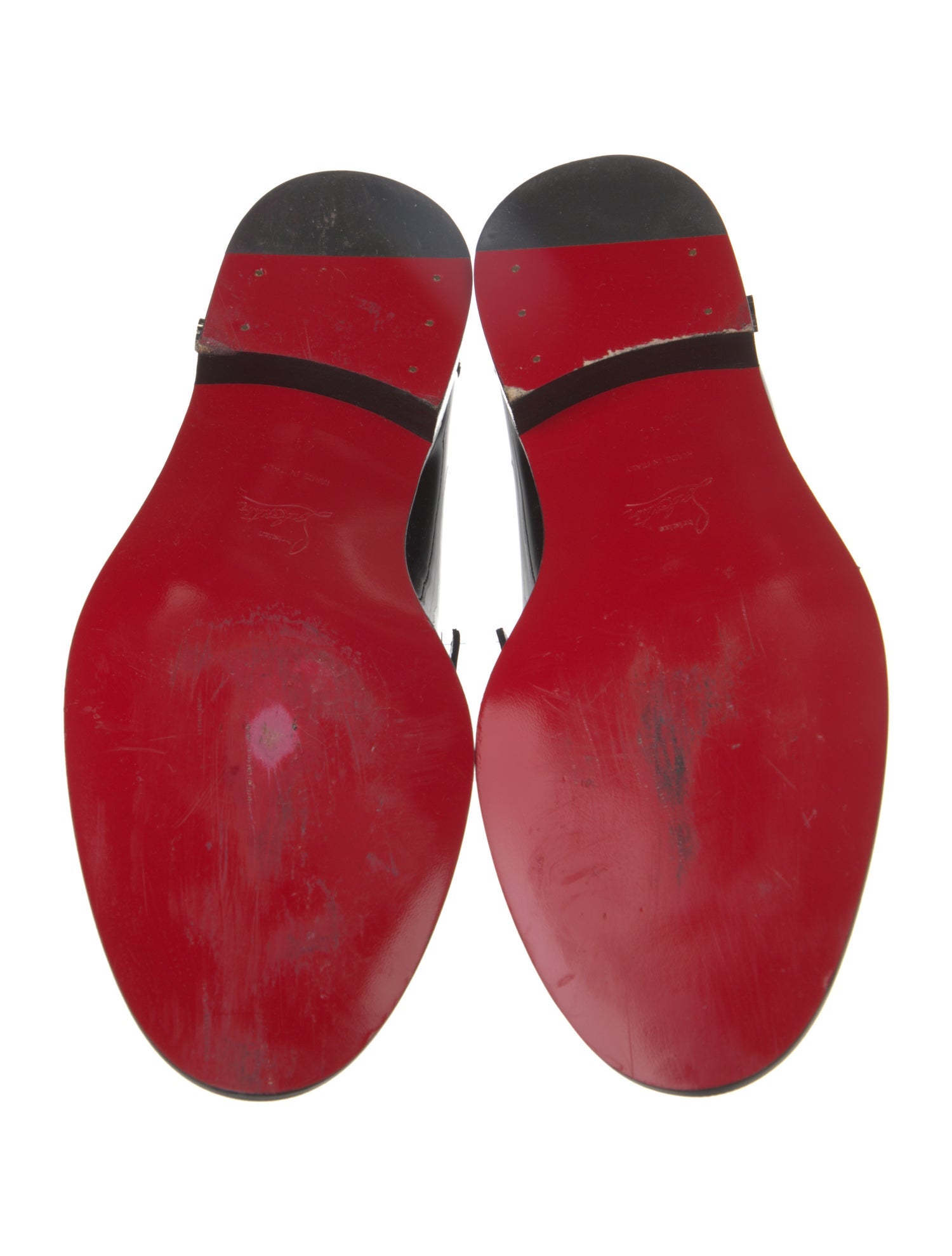 Christian Louboutin Patent Leather Loafers