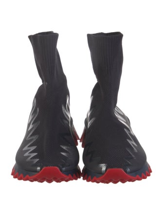 Christian Louboutin Colorblock Pattern Sneakers