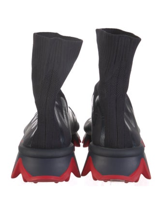 Christian Louboutin Colorblock Pattern Sneakers