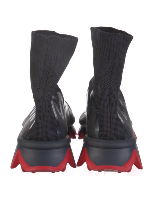 Christian Louboutin Colorblock Pattern Sneakers