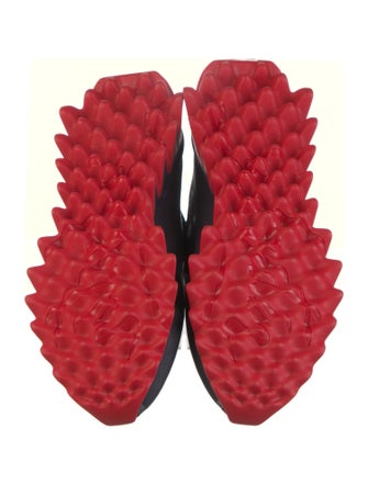 Christian Louboutin Colorblock Pattern Sneakers